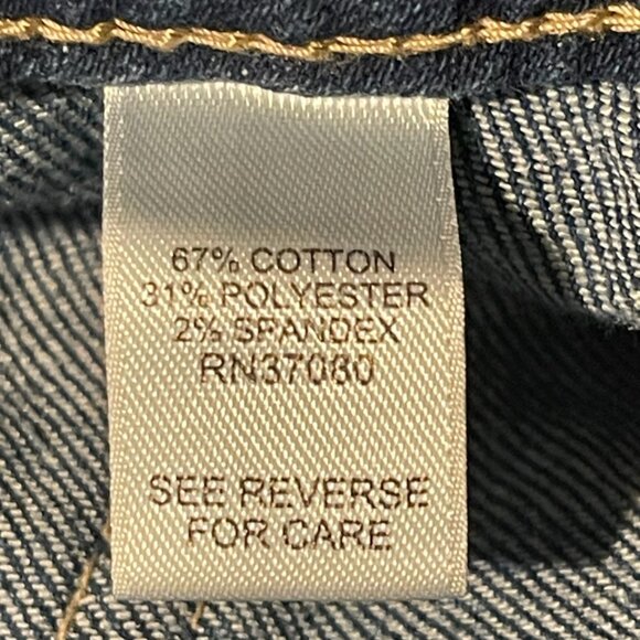 C Est 1946 Denim Jeans Women's Size 20W Blue Mid Rise Comfort Stretch Pockets - Picture 6 of 6